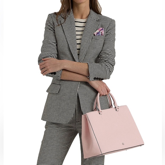 Ralph Lauren's Hanna Satchel Pink Opal - Picture 2 of 8